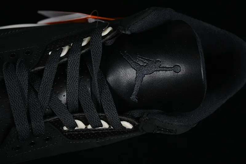 All categories Air Jordan Jordan series basketball shoes Air Jordan 3 L version Air Jordan 3 Retro "Off Noir" AJ3 Joe 3 old black cement CK9246-001